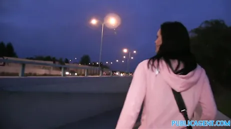 Fucking in the dark with a prostitute in the middle of an alley