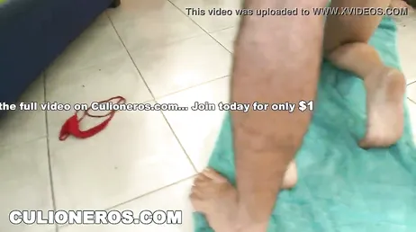 Colombiansk asiatisk jävla hårt med sin stora rumpa på Bangbros
