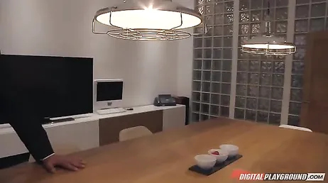 Slampan slutade inte förrän jag knullade henne hårt, vilket jävla!