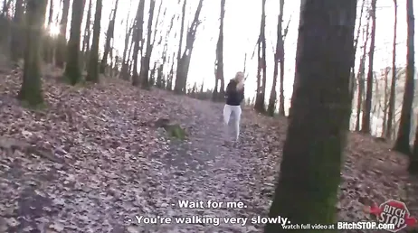 Promenaden genom skogen slutar i en jävla inspelad i POV