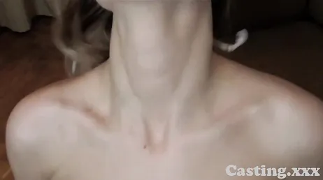 The job interview ends with a blowjob from the candidate
