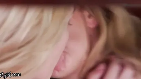 Daughter and mother start eating each other's pussies, they are very hungry.