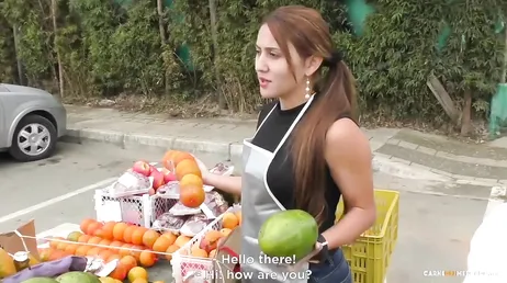 Wat een kont heeft de Colombiaanse Melissa Lujan, geweldig
