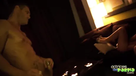 Welcome orgy at Nacho Vidal's mansion, Spanish porn!