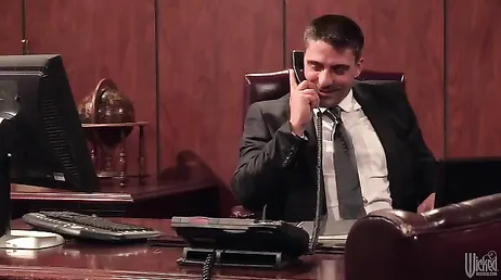 The fuck he gives the secretary in the office is tremendous