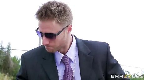 JoJo Kiss avoids a fine for fucking with this handsome police officer