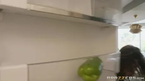 This troglodyte comes to civilization in search of a good cock