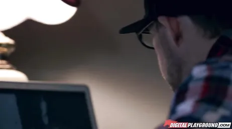 Jayden Jaymes, mas como ela começa a pular nesse pau gostoso...