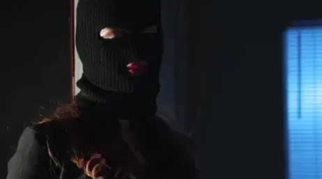 The thief gets confused, and ends up giving a good blowjob