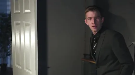 The thief gets confused, and ends up giving a good blowjob