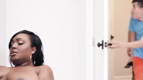 Black mature Layton Benton fucks two young guys
