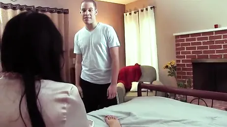 My stepmother was waiting for the moment when we could fuck