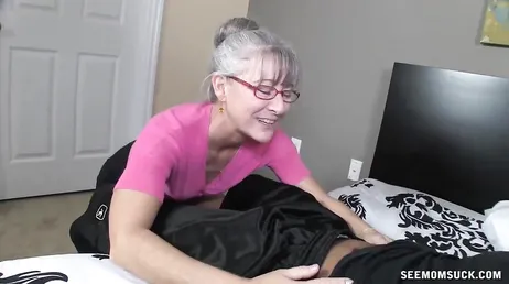 Fuck my girlfriend's grandmother for giving me blowjobs...