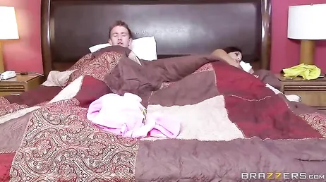 My busty mother-in-law sneaks into my bed and sexually harasses me