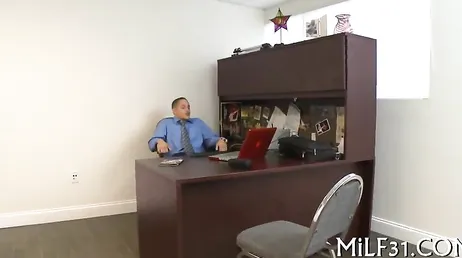 What a slut is the new employee who has fucked all the bosses