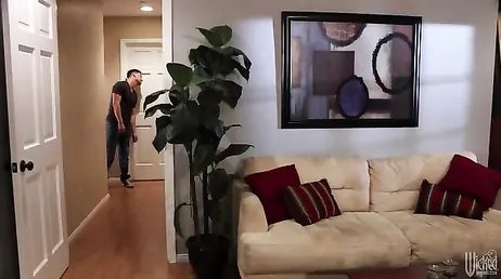 Your friend has left, can we finally have sex now?