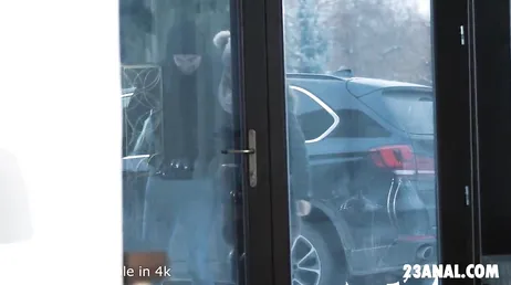 Sie wollte unbedingt nach Hause, damit ihr Freund sie ficken konnte