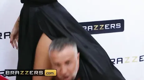 Ava Addams e Gulf di Keiran Lee si incontrano al photocall di Brazzers