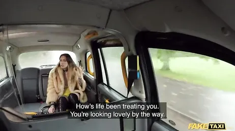 He gives the prostitute a free ride in exchange for a great fuck
