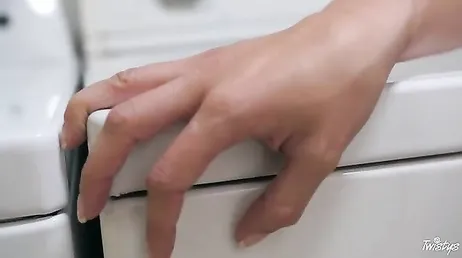 I caught her masturbating in the laundry room, how strong