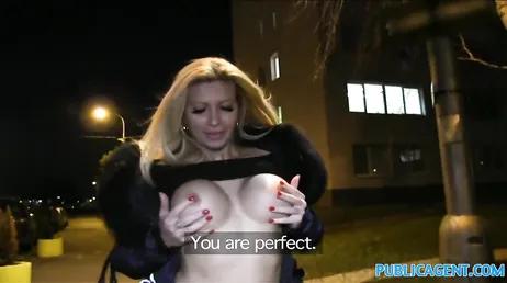 Il trouve un travesti dans la rue et lui propose beaucoup d'argent pour baiser