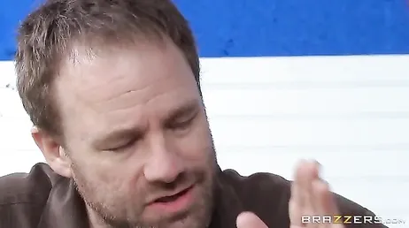 This is how the interview ends, with her naked and wanting a hard cock.
