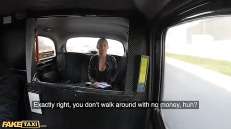 The taxi driver fucked the mature activist in the back seat of the taxi