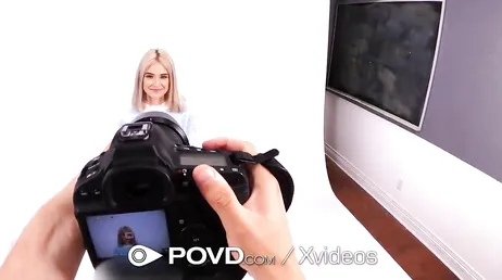 Fotograferingen med Jessie Saint blev för het...
