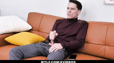 Don't you dare jerk off in my house again, understand?
