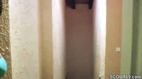 Very slutty brunette ends up with her tits full of hot semen