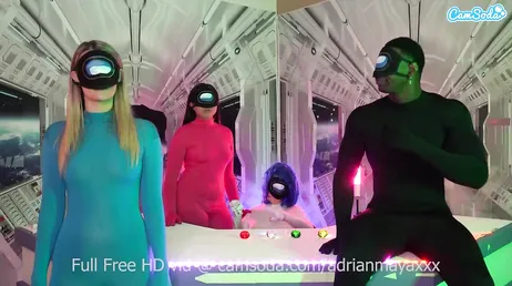 Futuristic sex! A good Among Us cosplay on webcam!