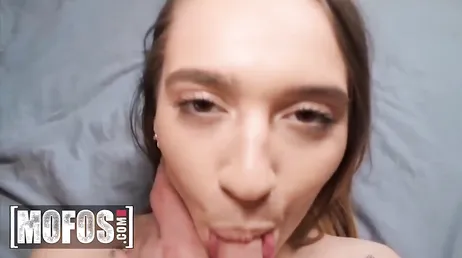 For her age, she sucks cock with pleasure.