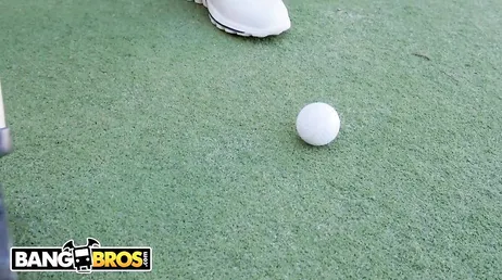 Men den här kvinnan? Vill du spela golf? Eller fan riktigt hårt?