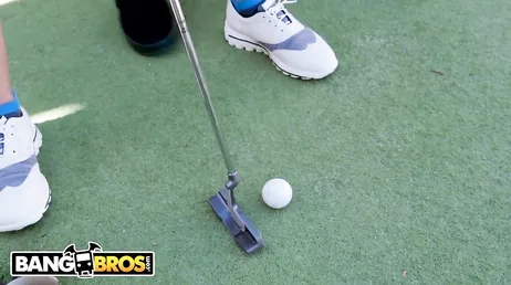 Men den här kvinnan? Vill du spela golf? Eller fan riktigt hårt?