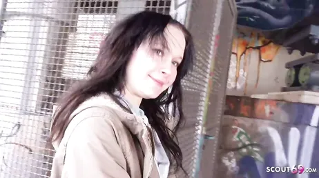 Come on, pretty girl, they're paying you to have sex, how nice!