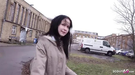 Come on, pretty girl, they're paying you to have sex, how nice!