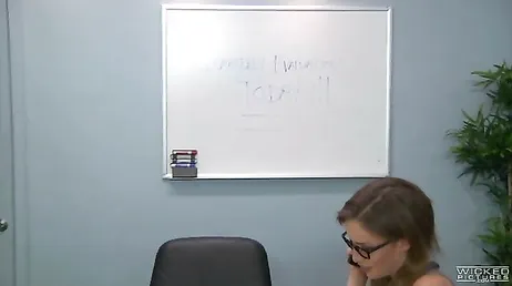 The deal is sealed and celebrated with a nice cock sucking.