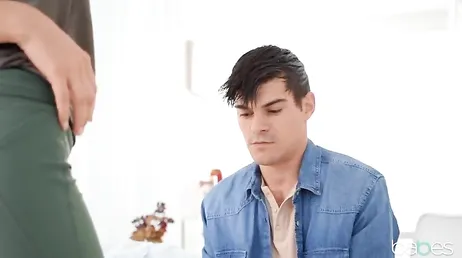He leaves her pussy all wet from the great fuck he gives her.