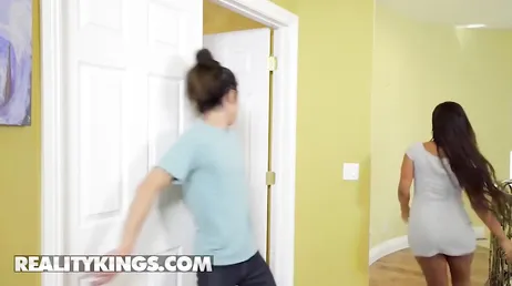 He gets into the shower with his roommate to jerk him off.