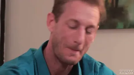 While he sucks her whole pussy, she pinches her nipples.