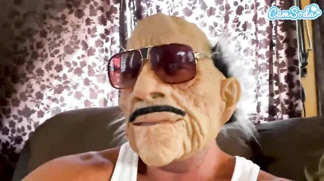 Grandpa is fucking this silicone doll, uuf!