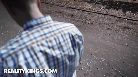 Fucking Lilly Bell on top of the truck, how horny she is...