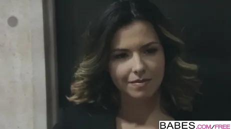 Mom gets involved with her young partner, fuck, she fucks him in his office