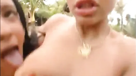Crazy hard anal orgy in the middle of the beach in Brazil