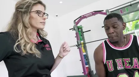 De coaches van het basketbalteam wilden een harde lul