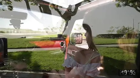 Je zult de pijpbeurt die ik je ga geven in de auto niet vergeten