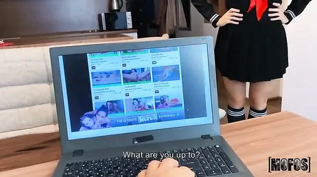 Ik ontmoet een tante en zij komt verkleed als anime
