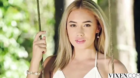 This blonde is deceiving, she looks innocent and she's horny as a bitch