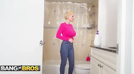Son, didn't you say you were hot? Why don't you shower with me?
