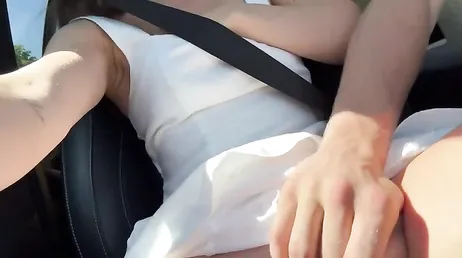 Showing off like a slut in the supermarket and then getting fucked